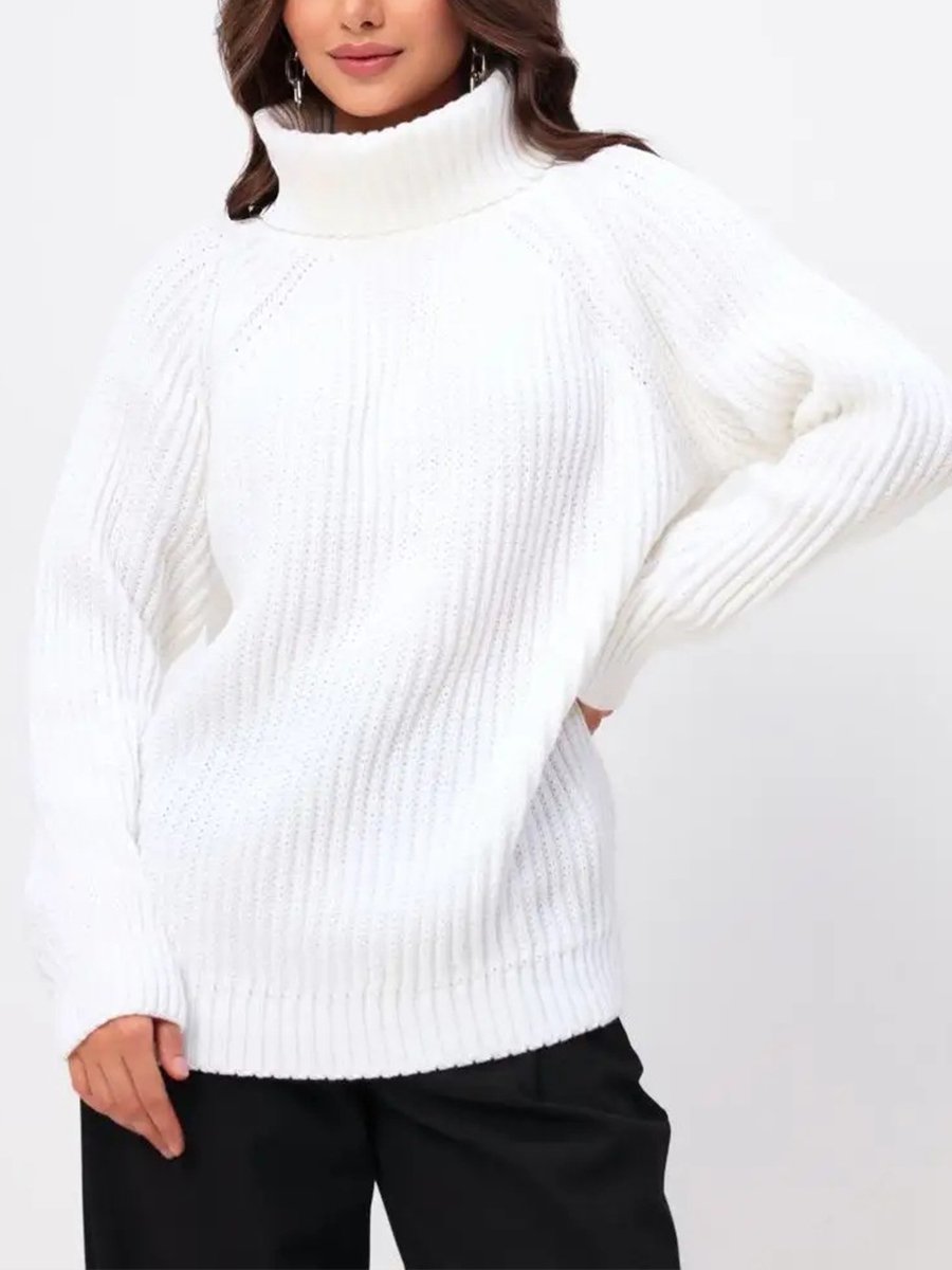 Turtleneck Long Sleeve Sweater