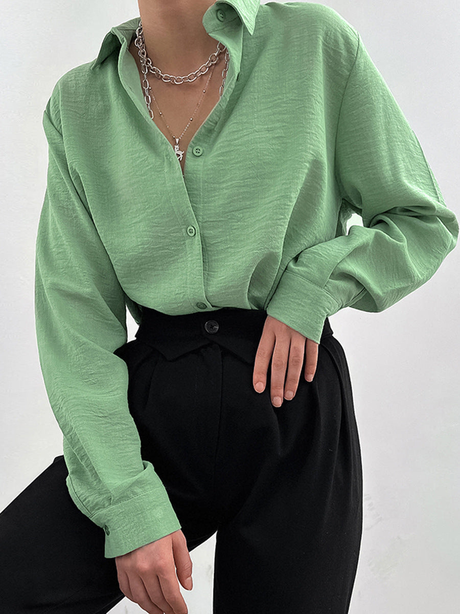 Casual Sophistication: Minimalist Plain Blouse